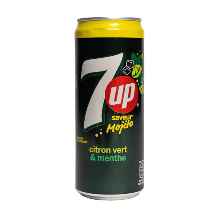 7 up citron vert & menthe 330 ML